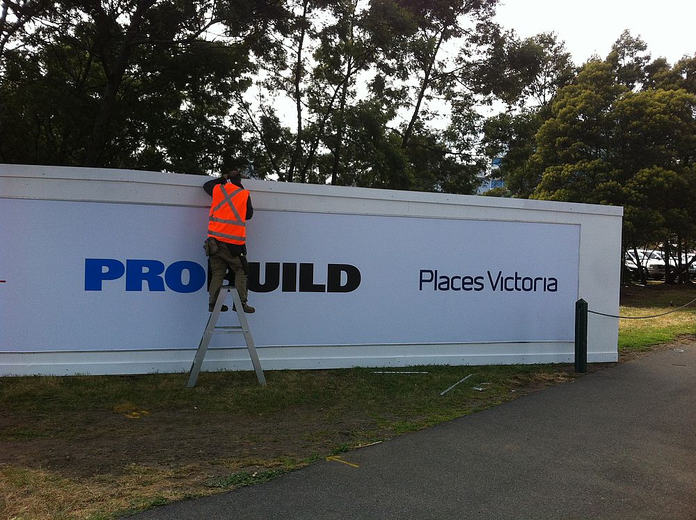 adprint and signage australia probuild banner